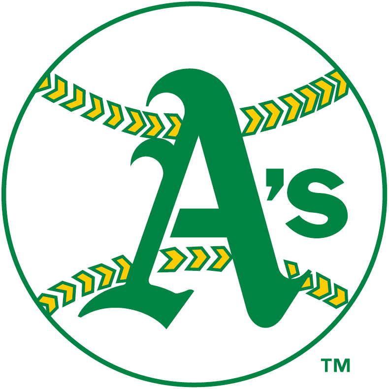 Oakland Athletics 1968-1970 Primary Logo iron on transfers for fabric